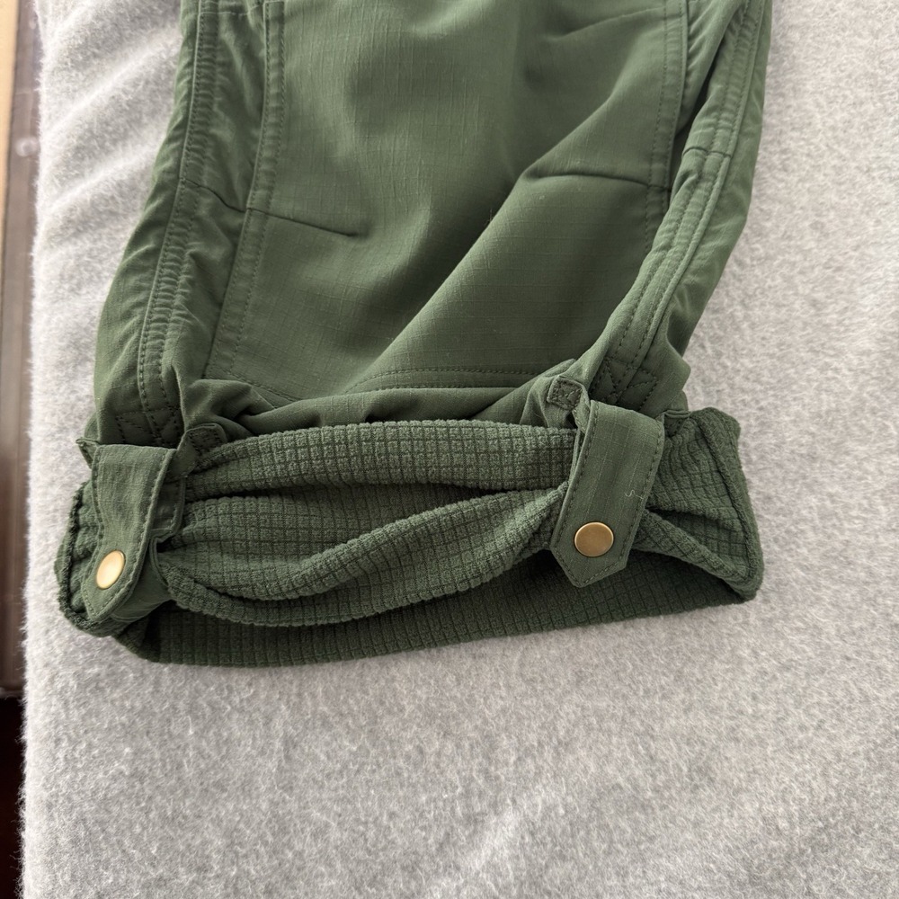 Duluth Trading Heirloom Gardening Lined Green Bib Overalls Women's Large X 31 - Picture 13 of 15